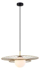 ITALUX MDM-4001/1 GD - Lampadario a sospensione con filo ALISON 1xE27/40W/230V