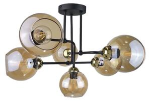 Lampadario a plafone MONDE GOLD 6xE27/60W/230V