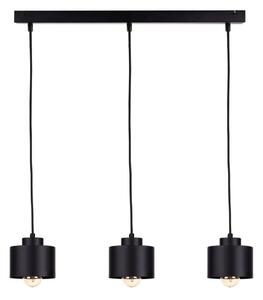 Lampadario a sospensione con filo SIMPLY BLACK 3xE27/60W/230V