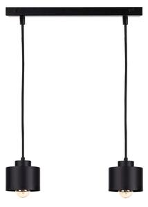 Lampadario a sospensione con filo SIMPLY BLACK 2xE27/60W/230V