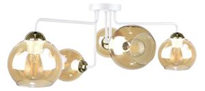 Lampadario a plafone MONDE WHITE 5xE27/60W/230V