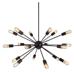 Azzardo AZ1657 - Lampadario a sospensione con supporto rigido ORBIT 18xE27/60W/230V