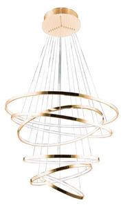 Azzardo AZ2921 - Lampadario a sospensione LED dimmerabile WHEEL 6xLED/140W/230V