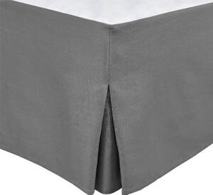 Coprimaterasso - HOME LINGE PASSION - 140 x 190 cm + 30 cm - Grigio antracite