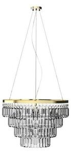 Azzardo AZ4906 - Lampadario di cristallo a sospensione SALERNO 12xG9/40W/230V