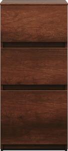 Burgbad Lin20 Armoire basse, 3 tiroirs, 400x357x870mm, USIX040F5359, USIX040F5359