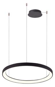 Azzardo AZ5019-Lampadario a sospensione con filo LED dimmerabile AGNES LED/48W/230V diametro 58 cm nero