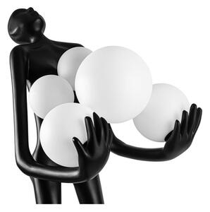 Azzardo AZ4985 - Lampada con piedistallo ATLAS 6xE14/50W/230V 180 cm resina