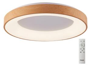 Azzardo AZ4997 - Plafoniera LED dimmerabile SANTANA LED/80W/230V marrone + +TC