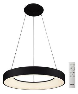 Azzardo AZ5008 - Lampadario a sospensione con filo LED dimmerabile SANTANA LED/50W/230V nero + +TC