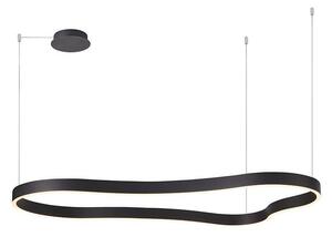 Azzardo AZ5093 - Lampadario a sospensione con filo LED dimmerabile MIRABELLA LED/60W/230V nero