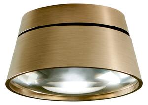 Plafoniera LIGHT-POINT, Vantage 1+, dimmerabile, Dorato / Ottone, Soggiorno, Alluminio, Design