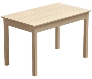 HOMCOM Tavolo pranzo bicolore moderno per 4-6 persone, 119x70x75 cm | Aosom Italy