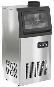 HOMCOM Macchina ghiaccio 45 kg/24h in acciaio inox, Argento | Aosom Italy