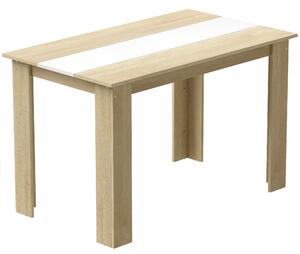 HOMCOM Tavolo pranzo moderno 2-4 persone in legno, 120x69x75 cm | Aosom Italy