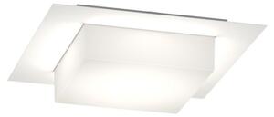 Plafoniera moderno top light miami plus q gx53 led ip54 alluminio policarbonato - Top Light