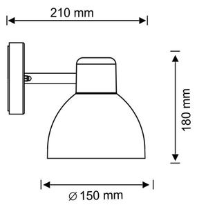 Applique da esterno ARNE 1xE27/10W/230V IP44