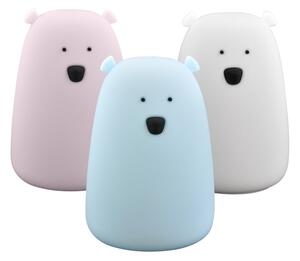 Lampada touch LED RGB per bambini BEAR LED/0,8W/5V rosa + USB
