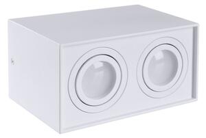 Luce Spot HADAR Q2 2xGU10/10W/230V bianco