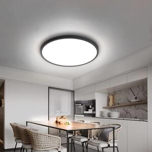 Plafoniera LED 48W - 105lm/W - UGR19 - Ø50cm da soffitto e parete Colore Bianco Caldo 2.700K