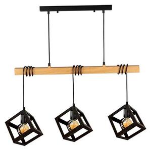 Lampadario su fune SWEDEN 3xE27/20W/230V