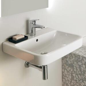 Lavamano i.life B con troppopieno 1 foro per rubinetto 450x380x180 mm bianco 450 x 380 x 180 mm bianco