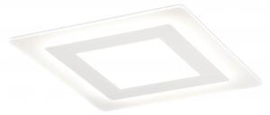 Plafoniera LED Oblio 63cm bianco