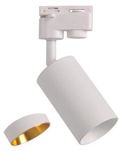 Faretto per sistema a binario MARIBEL 1xGU10/10W/230V bianco