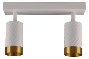 Faretto ARRAS 2xGU10/10W/230V bianco