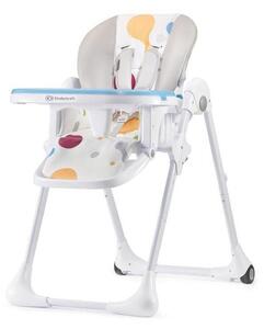 KINDERKRAFT - Sedia da pranzo per bambini YUMMY beige/bianco