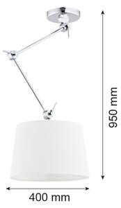 Argon 3548 - Lampada a sospensione ZAKYNTOS 1xE27/60W