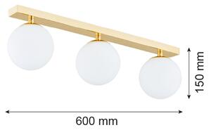 Argon 1414 - Lampadario a plafone FLAVIO 3xE14/7W/230V