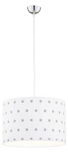 Argon 4133 - Lampadario su corda MAGIC 1xE27/15W/230V bianco