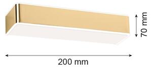 Argon 4147 - Applique RODAN 1xE27/15W/230V oro