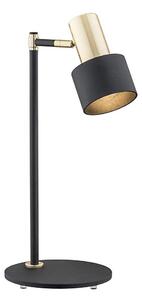 Argon 4257 - Lampada da tavolo DORIA 1xE27/15W/230V nera/ottone