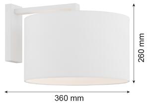 Argon 4294 - Applique KARIN 1xE27/15W/230V bianco