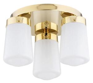 Argon 6165 - Surface-mounted lampadario PASADENA 3xE27/15W/230V oro/bianco