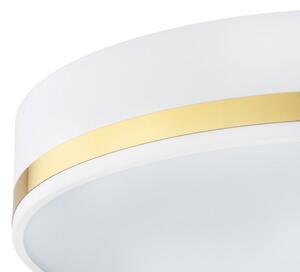 Argon 7034 - Plafoniera AMORE 2xE27/15W/230V diametro 25 cm bianco/oro