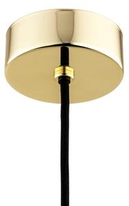 Argon 8004 - Lampadario a sospensione con filo PASADENA 1xE27/15W/230V oro/bianco