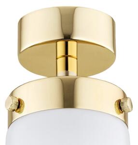 Argon 8005 - Surface-mounted lampadario PASADENA 1xE27/15W/230V oro/bianco