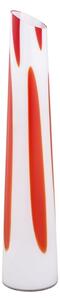 Argon 7042 - Lampada con piedistallo POLONIA 2xE27/15W/230V bianco/rosso