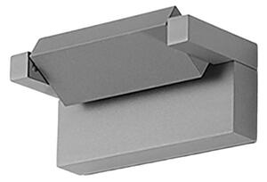 Applique esterno orientabile perenz display 8350 gc ct ip65 led cct grigio cemento - Perenz