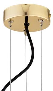 Argon 5048 - Lampadario a sospensione con filo SATELITE PLUS 15xE27/15W/230V oro