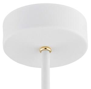 Argon 2117 - Lampadario su palo CHARLOTTE 5xE27/15W/230V bianco/oro