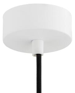 Argon 4914 - Lampadario a sospensione con filo ORTE 1xE27/15W/230V bianco