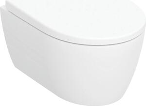 Geberit iCon, set pour WC suspendu, Rimfree, siège de WC inclus, forme fermée, saillie réduite, 502.381.00.1, 502.381.00.1