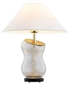Argon 8036 - Lampada da tavolo VENETO 1xE27/15W/230V bianco/ottone/nero