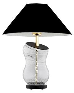 Argon 8037 - Lampada da tavolo VENETO 1xE27/15W/230V nero/ottone