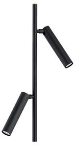 Argon 7082 - Lampada con piedistallo TORRE 2xG9/6W/230V nero