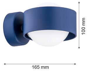 Argon 8061 - Applique MASSIMO PLUS 1xG9/6W/230V blu